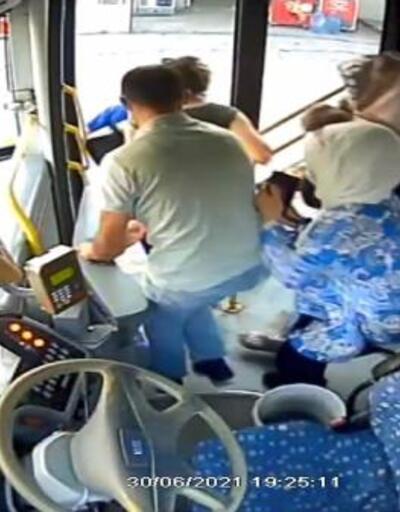 Otobüs şoförü 45 yolcunun hayatını kurtardı