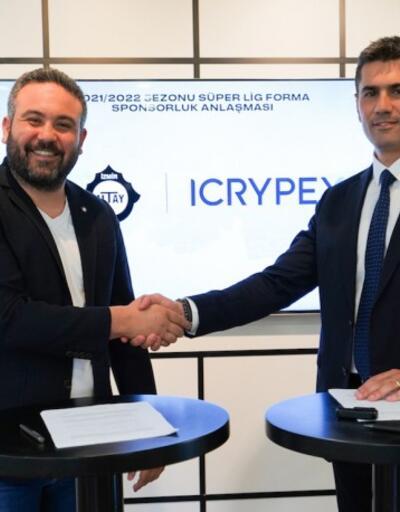 18 Yıl Sonra Süper Lig'e Yükselen Altay'ın Forma Kol Sponsoru ICRYPEX Oldu