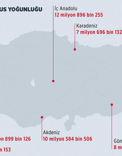 İçişleri Türkiye'nin nüfus haritasını çıkardı