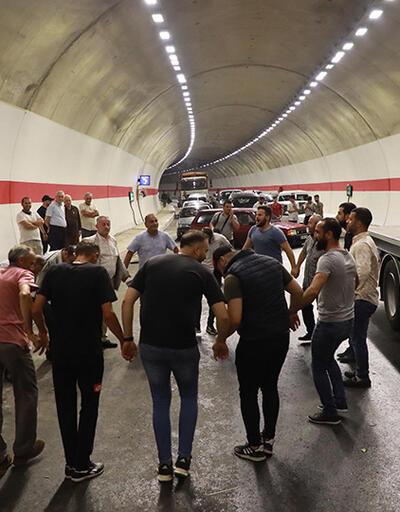 Salarha Tüneli'nin tamamlanması sevince boğdu	