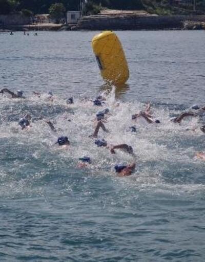 Kandıra'da, Açık Su Yüzme Yarışı