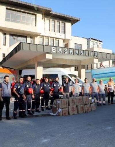 Eyüpsultan Belediyesi yardım ekipleri Kastamonu için yola çıktı