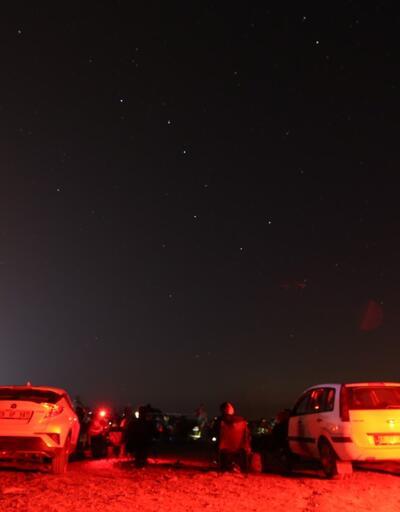 Karacabey Longozu'nda 2 bin kişi meteor yağmurunu izledi
