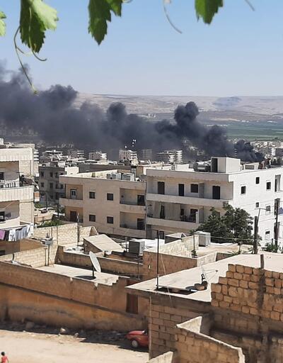 Afrin'e roket ve havan saldırısı