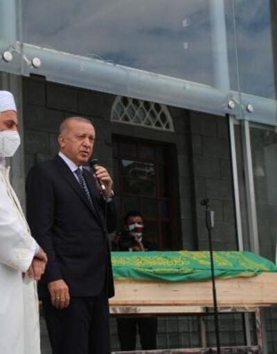 Cumhurbaşkanı Erdoğan, Osman Yılmaz'ın cenaze töreninde konuştu