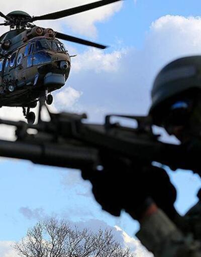 4 terörist ATAK helikopterleri ile etkisiz hale getirildi