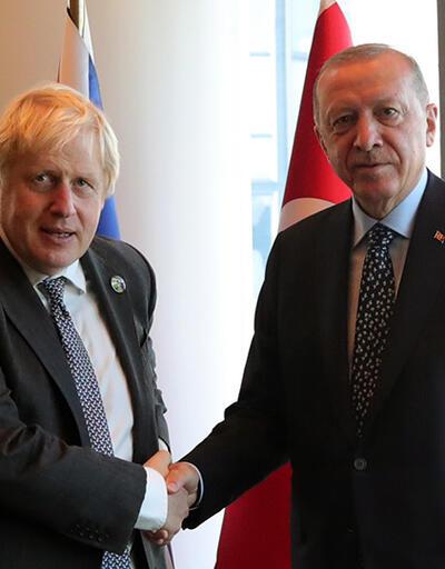 Cumhurbaşkanı Erdoğan, Boris Johnson ve Guterres ile görüştü