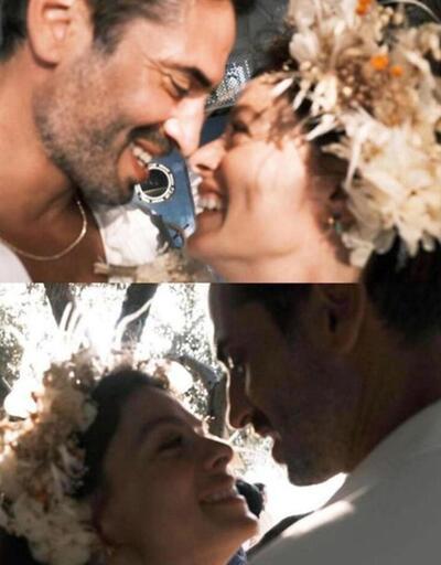  Özge Özpirinçci ile Burak Yamantürk'ün nikahından ilk kareler sosyal medyada paylaşıldı