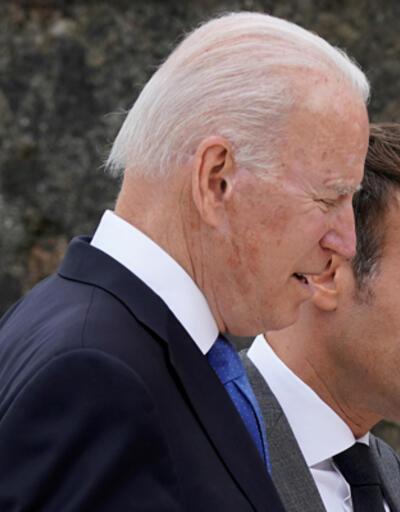 Macron ve Biden, "denizaltı krizini" telefonda görüştü
