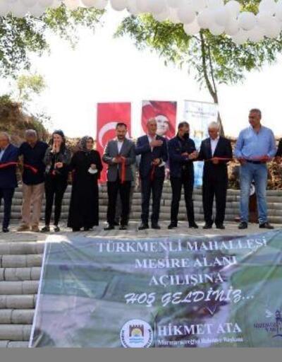 Marmaraereğlisi'nin mesire alanı törenle açıldı