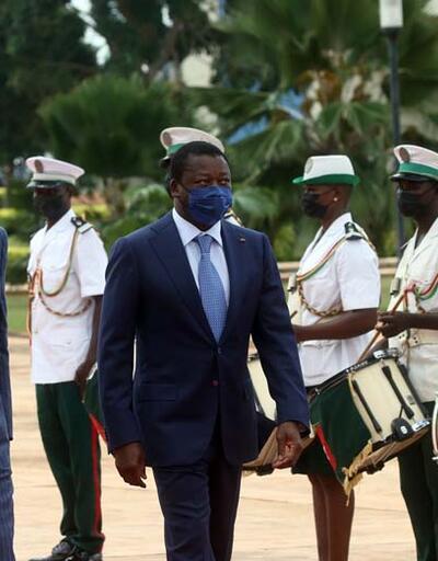 Cumhurbaşkanı Erdoğan Togo'ya geldi