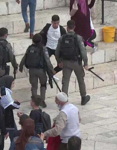 İsrail polisi yine şiddet uyguladı