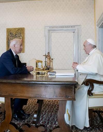 Papa Franciscus, ABD Başkanı Biden ile görüştü