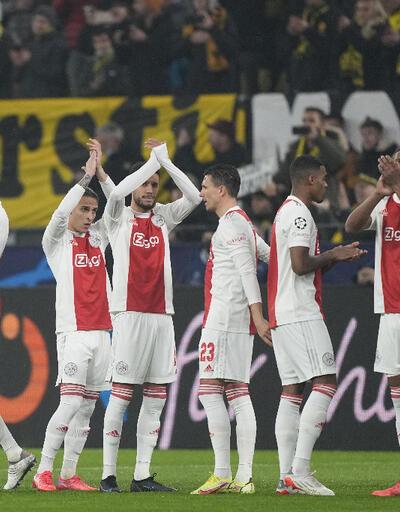 Ajax gruptan çıkmayı garantiledi 