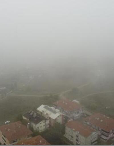 Marmaraereğlisi'nde yoğun sis etkili oldu
