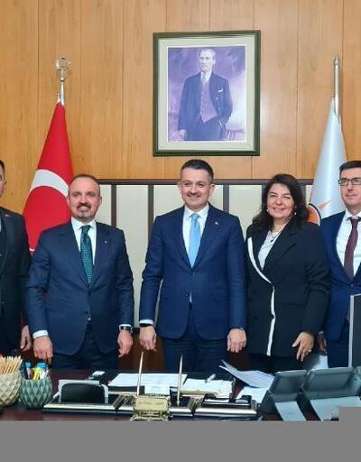 Biga Belediye Başkanı Erdoğan, Ankara'da ziyaretlerde bulundu