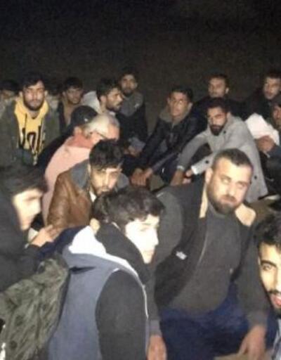 Antalya'da 29 kaçak göçmen ile 3 organizatör yakalandı