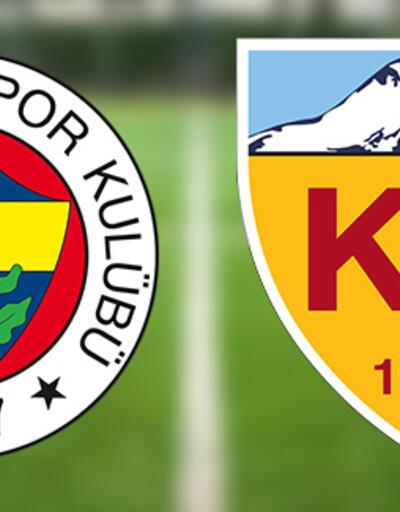 CANLI Fenerbahçe Kayserispor maçı ne zaman, saat kaçta? FB Kayseri muhtemel 11’leri