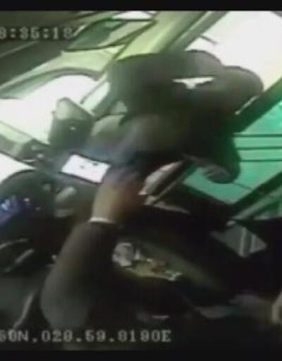 Otobüs şoförünü ölümden cebindeki ruhsat kurtardı  