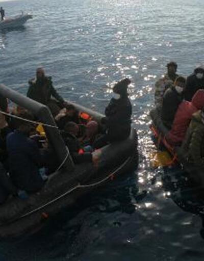 Ayvalık açıklarında 31 kaçak göçmen kurtarıldı