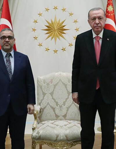 Cumhurbaşkanı Erdoğan, Libya Yüksek Devlet Konseyi Başkanı ile görüştü