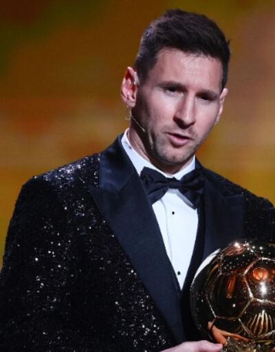 2021 Ballon d'Or'u kazanan isim Lionel Messi oldu