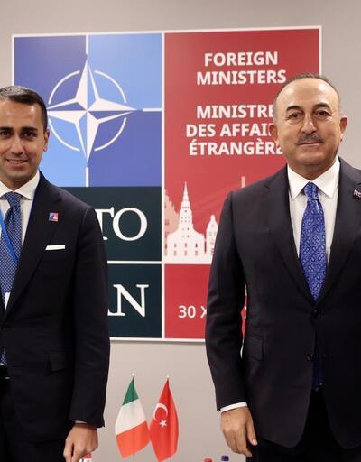Bakan Çavuşoğlu, İtalya Dışişleri Bakanı Di Maio ile görüştü