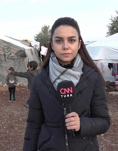 CNN TÜRK Azez'de göçmen kampında