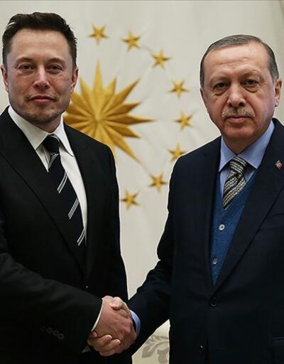 Cumhurbaşkanı Erdoğan, Tesla ve SpaceX'in Kurucusu Elon Musk ile görüştü