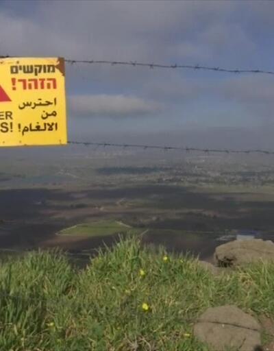 İsrail'den Golan Tepeleri adımı