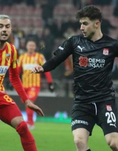 Sivasspor’un 5 maçlık serisi sona erdi