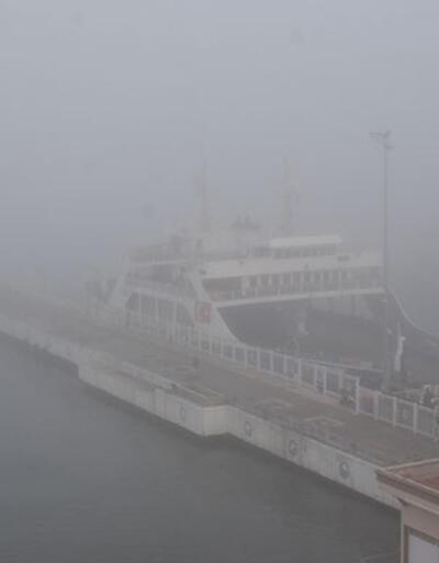 Çanakkale Boğazı yoğun sis nedeniyle kapandı