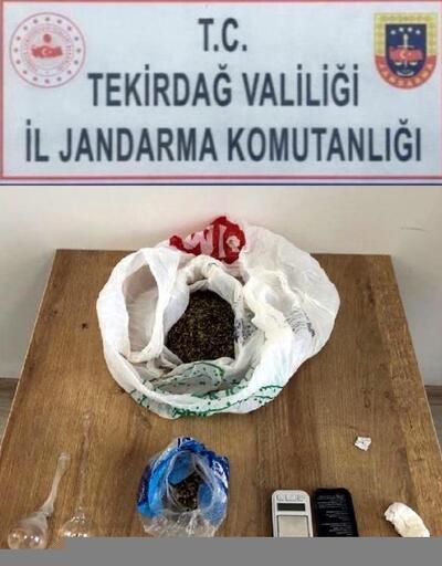 Çerkezköy'de uyuşturucu ticareti yapan şüpheli yakalandı
