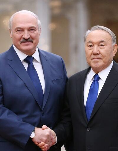 Belarus Devlet Başkanı Lukaşenko, Kazakistan’ın eski Cumhurbaşkanı Nazarbayev ile görüştü