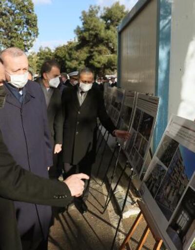 Cumhurbaşkanı Erdoğan, Divanhane Binası'nda incelemelerde bulundu