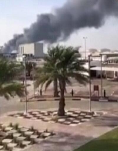 Abu Dabi'de peş peşe drone saldırıları: Havalimanında yangın çıktı