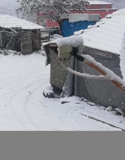 Harmancık'ta eğitime kar engeli