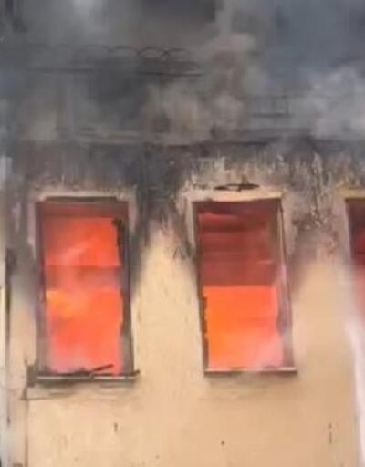 Ortaköy'de yangın: 1 kişi hayatını kaybetti