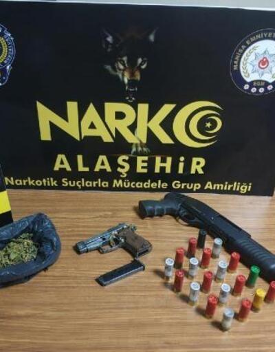 Alaşehir'de uyuşturucuya iki tutuklama