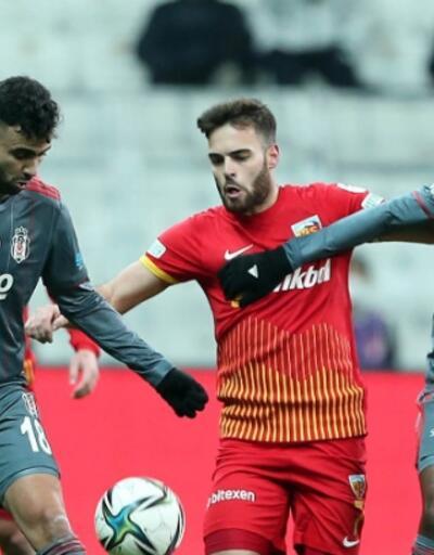 Kayserispor Beşiktaş'ı Türkiye Kupası'ndan eledi