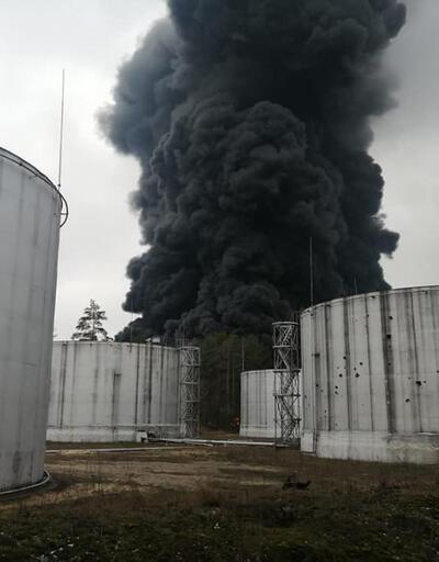 Rusya, Çernihiv'de petrol rafinerisini vurdu