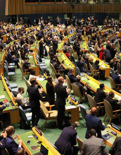 BM Genel Kurulu'nda tarihi Ukrayna kararı! 5’e karşı 141 oyla kabul edildi