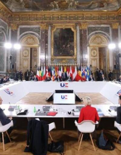 AB liderleri Rusya-Ukrayna krizi için Versay'da toplandı