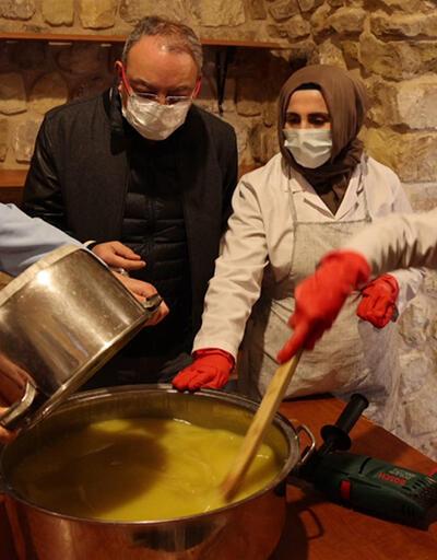 Türkiye'nin dört bir yanına sabun üreten kadın kooperatifinin hikayesi