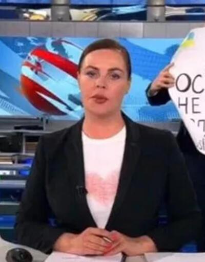 Rus televizyonunda 'Ukrayna' protestosu! Cezası belli oldu