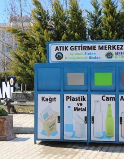 Ergani Belediyesi'nden 14 farklı noktaya 'Atık Getirme Merkezi' ünitesi