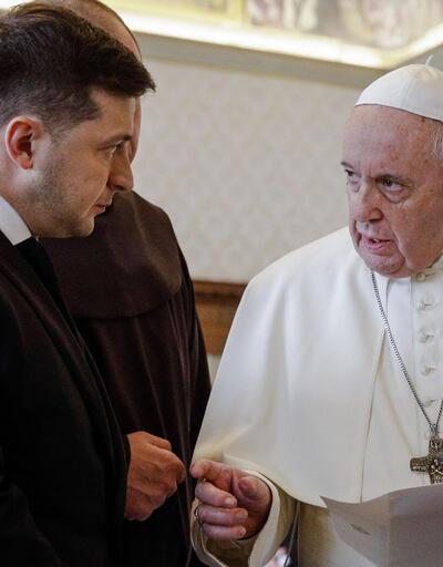 Zelenskiy, Papa'yı Ukrayna'ya davet etti