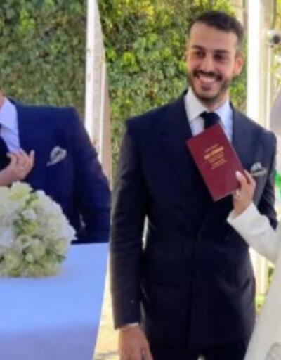 Dila Tarkan-Dağhan Doğruer çifti Yunanistan'da evlendi!