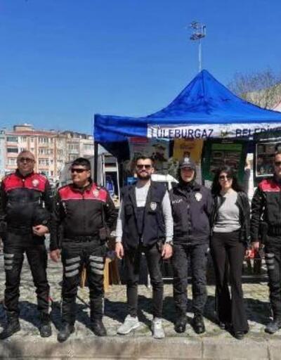 Lüleburgaz'da polis vatandaşları bilgilendirdi