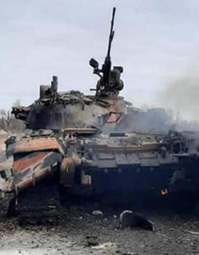 Ukrayna teslim olmayan Rus tankını vurdu
